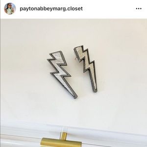 Mignonne Gavigan lightning bolt earrings